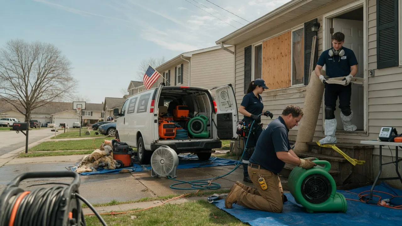Water Damage Restoration in Parker Ford, PA near me